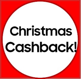 Get up to €220 back with Christmas Cashback!